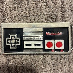 Nintendo belt buckle